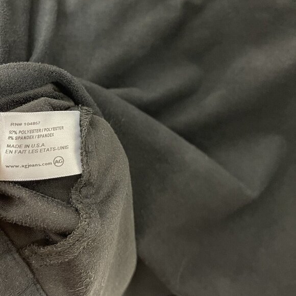 Ag Black Suede Mini Dress Women’s Size XS - Picture 11 of 11